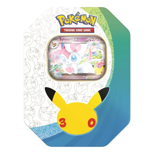 Pokemon TCG - 30th Celebration Sylveon ex Tin (English)🇬🇧