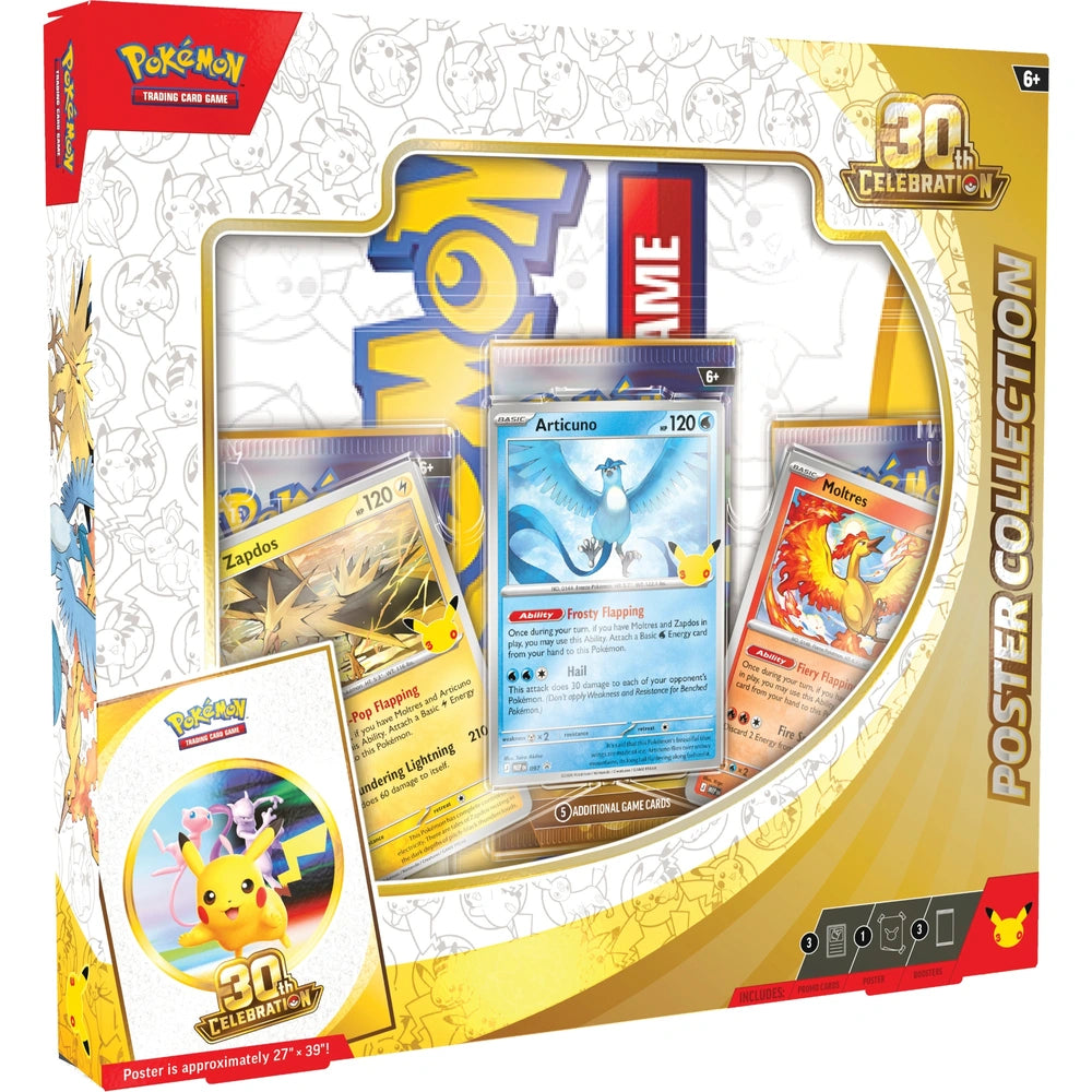 Pokémon TCG – 30th Celebration Poster Collection (English) 🇬🇧